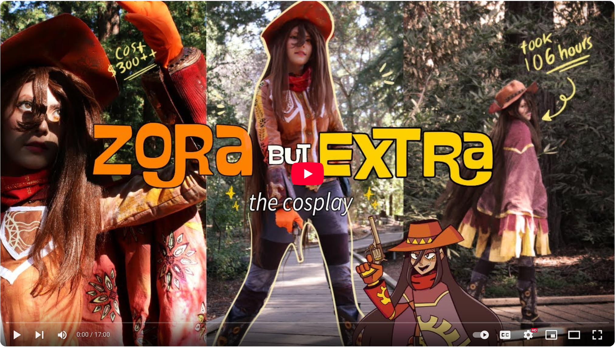 Zora outfit creation video 